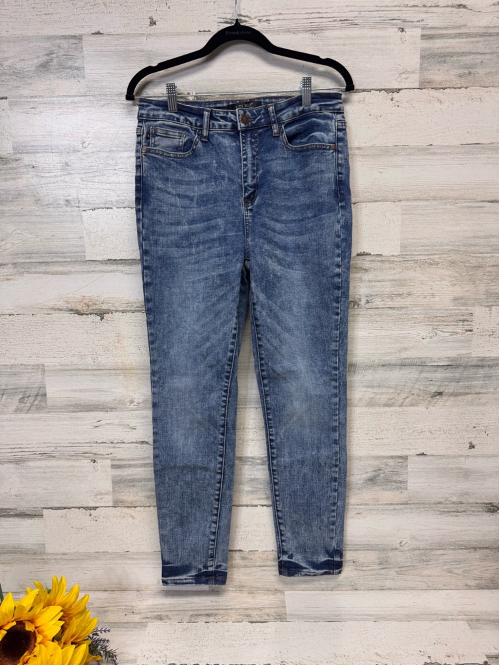 Judy Blue Acid / Mineral Wash High-Rise Skinny Jeans